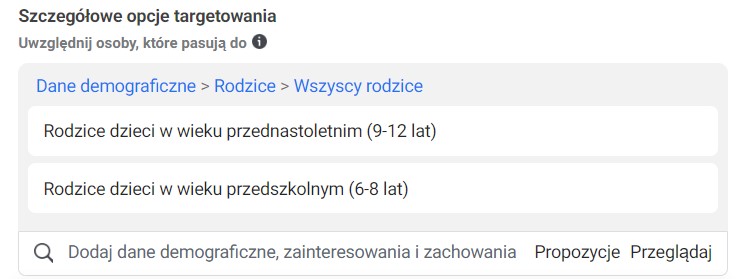 Marketing stomatologiczny - targetowanie rodziców